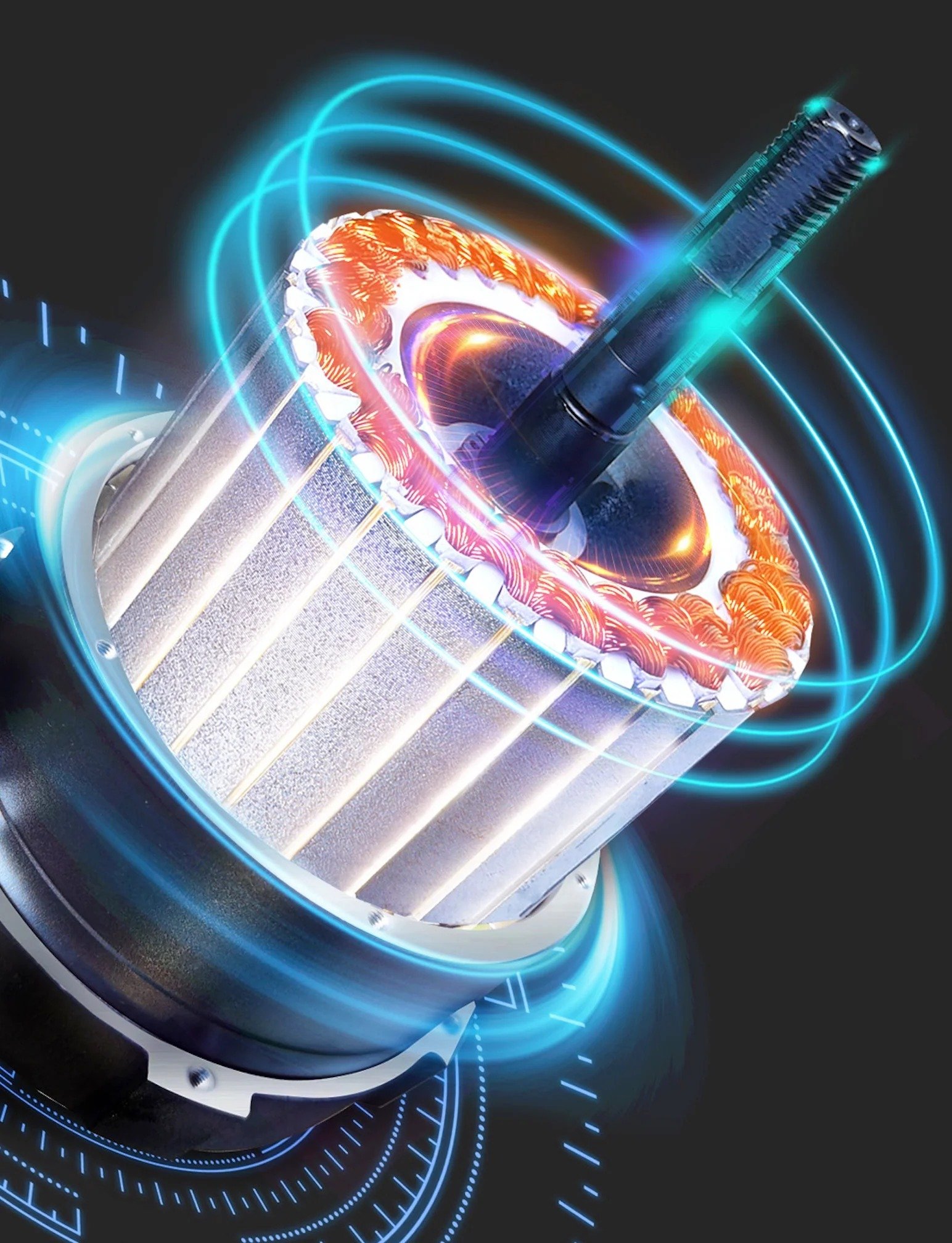 Arquitectura del motor del Dualtron X Limited