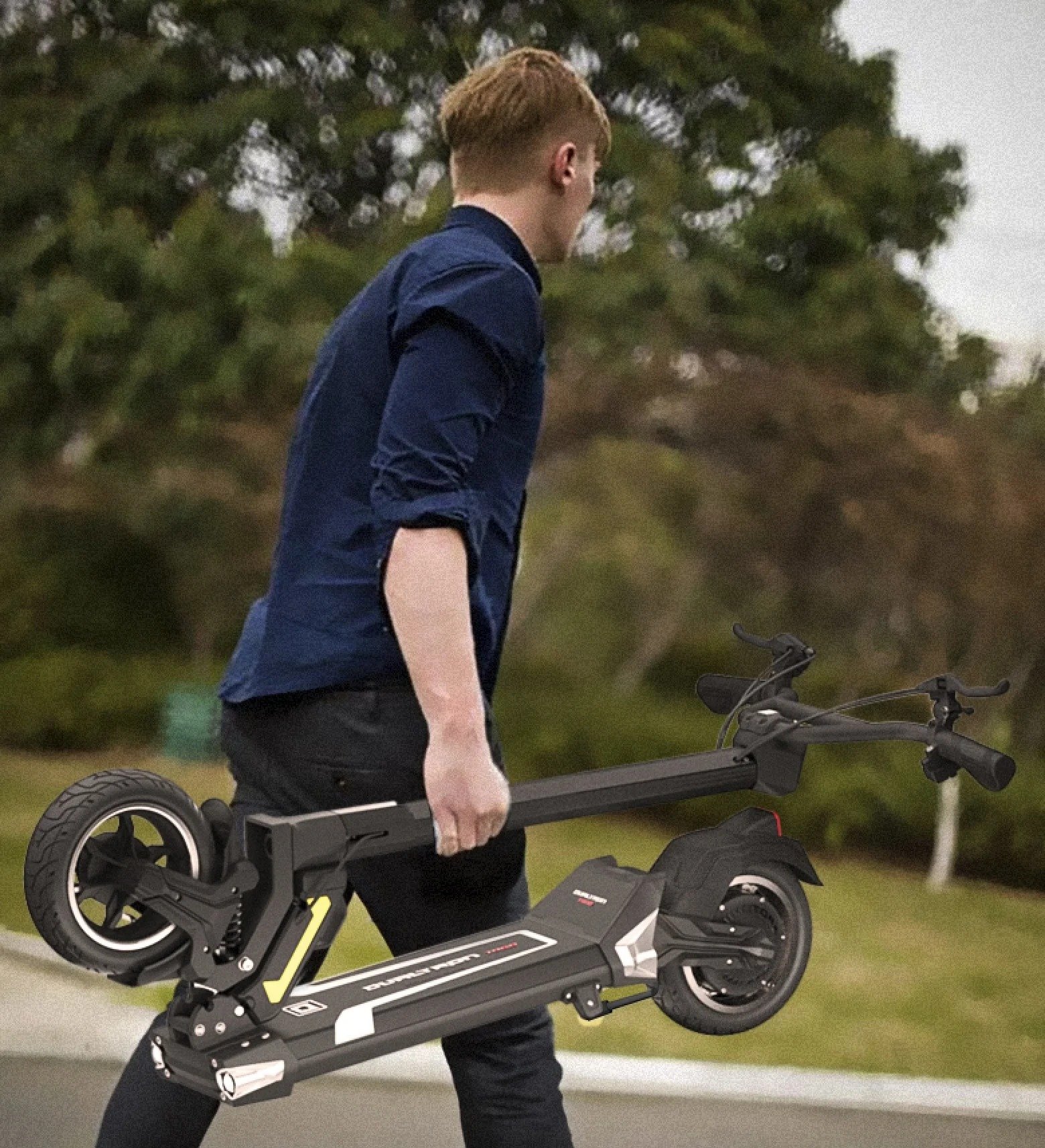 Neumáticos de 9 pulgadas para un andar sin preocupaciones en el Dualtron Togo